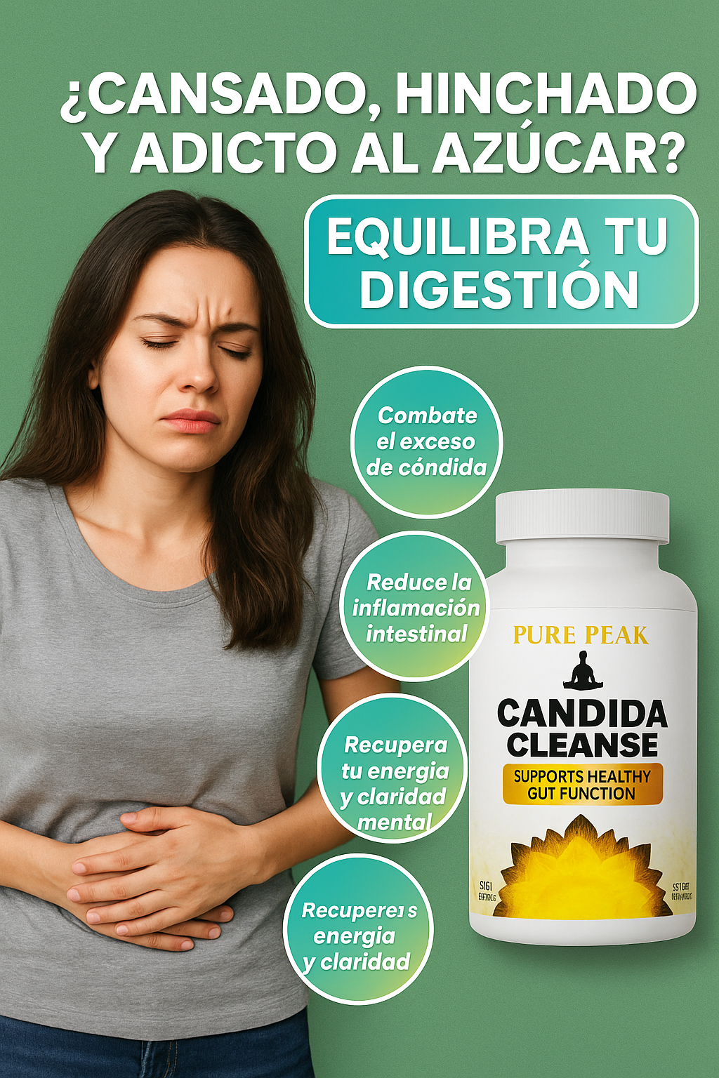 🦠CÁNDIDA CLEANSE - ORIGINAL✅ + Envío GRATIS
