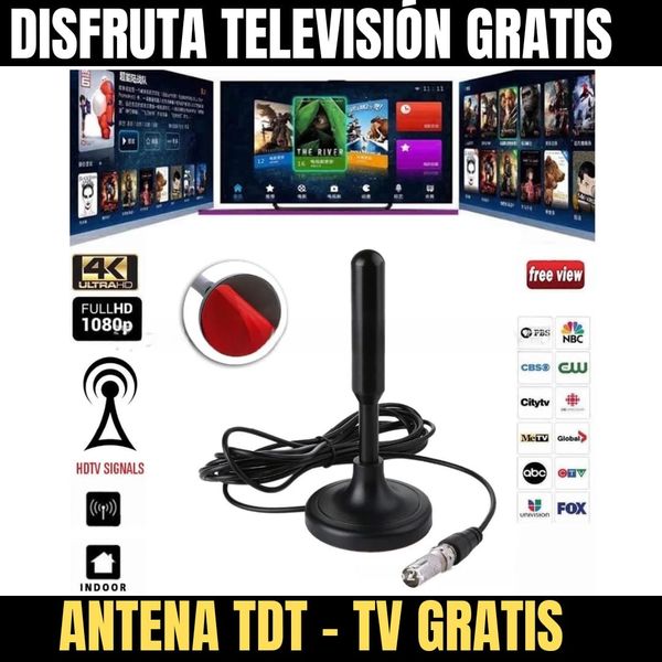 📡Antena de TV 4K | Todos los televisores